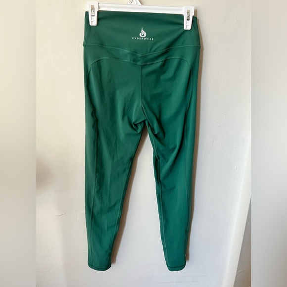 Ryderwear Frequency High Waisted Leggings - Emerald - L - Picture 4 of 6
